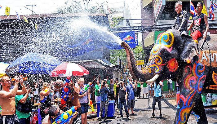 جشنواره آب تایلند